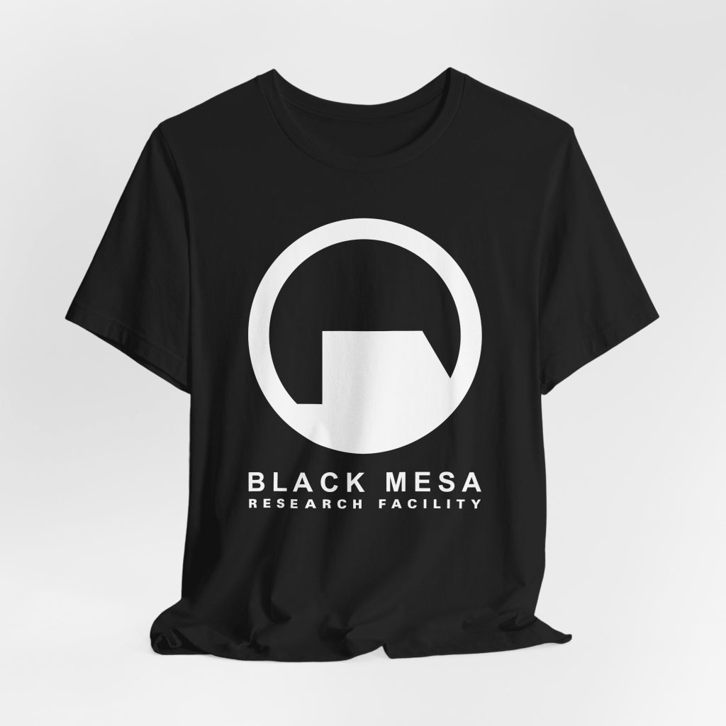 Black Mesa Research Facility T-Shirt - BLACK