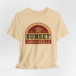 Sunset Sarsaparilla T-Shirt - Cream