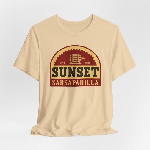 Sunset Sarsaparilla T-Shirt - Cream
