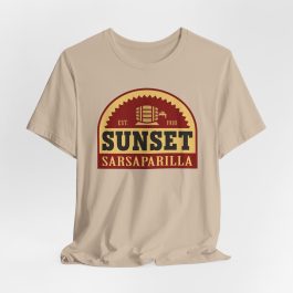 Sunset Sarsaparilla T-Shirt - Tan
