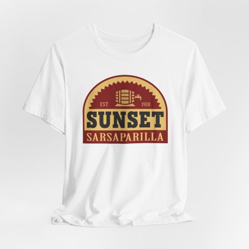 Sunset Sarsaparilla T-Shirt - White