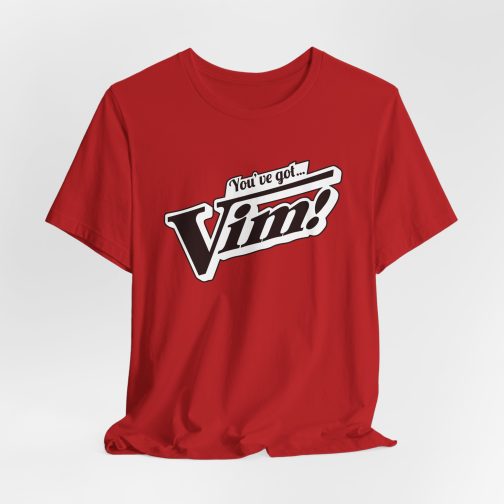 Red Vim! Logo T-Shirt