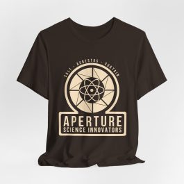 Brown Aperture Science Innovators T-Shirt