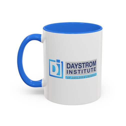 Daystrom Institute Mug - White+Blue - 11oz