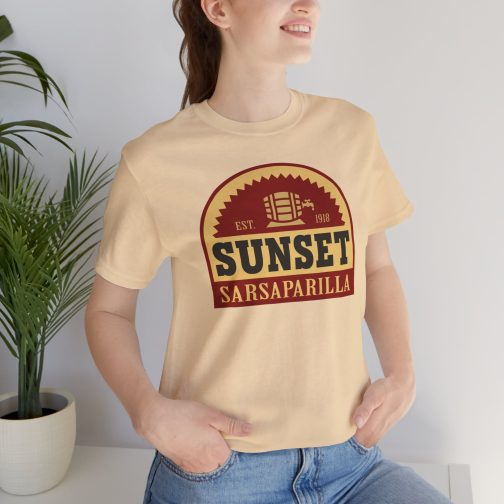 Sunset Sarsaparilla T-Shirt - Cream