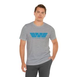 Weyland Corp Blue Logo T-Shirt