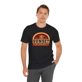 Sunset Sarsaparilla T-Shirt - Black