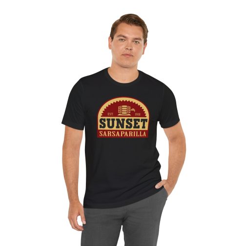 Sunset Sarsaparilla T-Shirt - Black