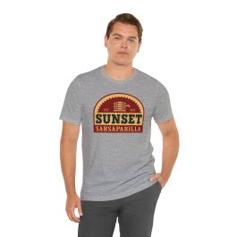 Sunset Sarsaparilla T-Shirt - Heather Grey
