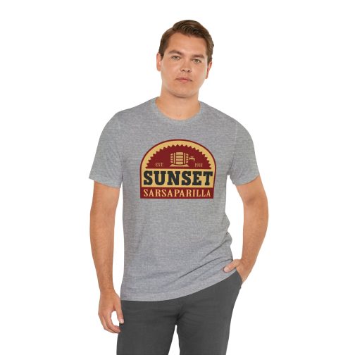 Sunset Sarsaparilla T-Shirt - Heather Grey