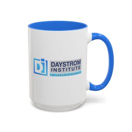 Daystrom Institute Mug - White+Blue - 15oz