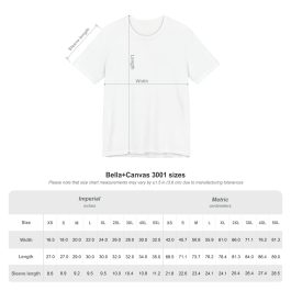 T-Shirt Size Chart