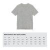 SIZE CHART - BELLA+CANVAS 3001 T-SHIRTS
