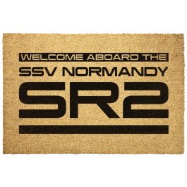 Welcome Aboard The SSV Normandy SR2 Door Mat - Image 1