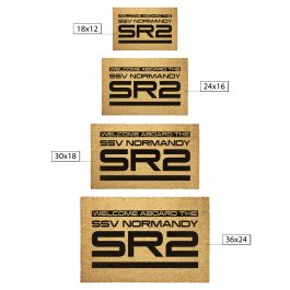 Welcome Aboard The SSV Normandy SR2 Door Mat - Image 6