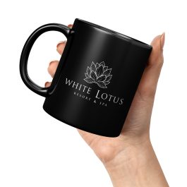 White Lotus Mug - 11oz