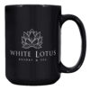 White Lotus Mug - 15oz