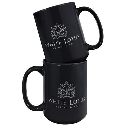 White Lotus Mug - 15oz