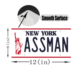 ASSMAN License Plate - Image 4