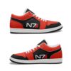 N7 Low Top Leather Sneakers
