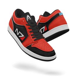 N7 Low Top Leather Sneakers - Image 6