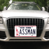 ASSMAN License Plate