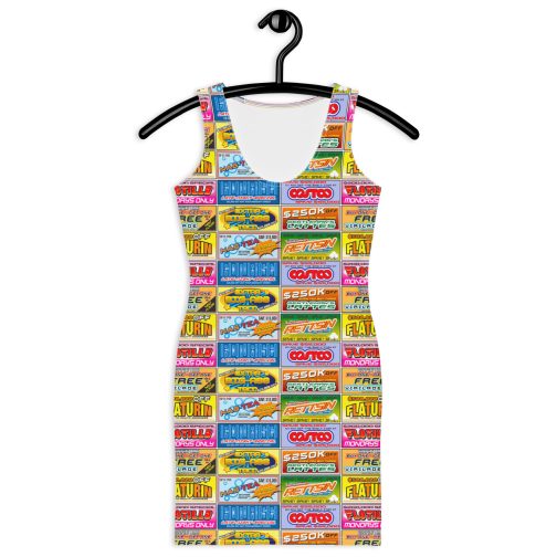 Idiocracy Fitted Dress