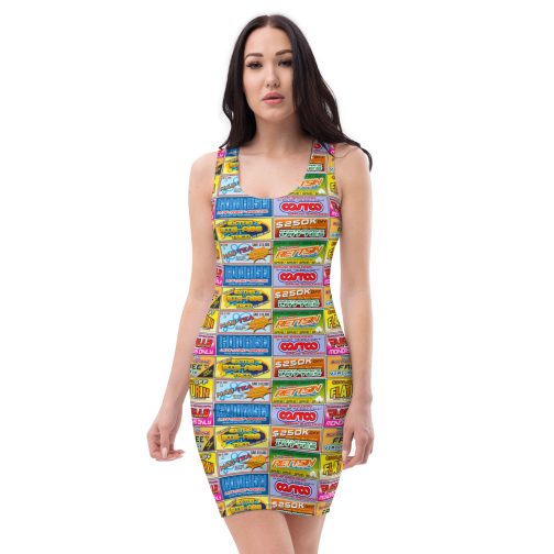 Idiocracy Fitted Dress