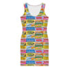 Idiocracy Dress Idiocracy Fitted Dress