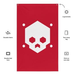 Crimson Fleet Flag - Image 2