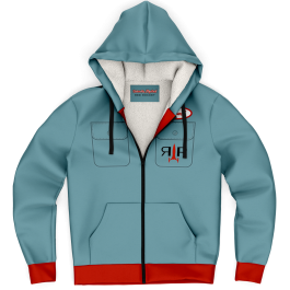 Red Rocket Fleece Hoodie - Image 3