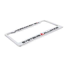 Normandy SR1 License Plate Frame - SILVER - Image 2