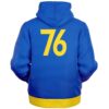 b732d296138c751ea73734898cba3c23_microfleeceHoody_neutral-back Vault-Tec Vault 76 Fleece Hoodie