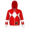 Red Power Ranger Hoodie