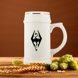 Skyrim Seal of Akatosh Beer Stein - Image 4