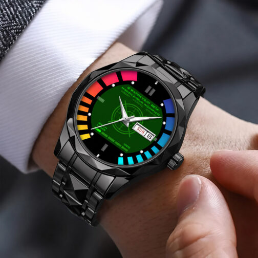 Black Goldeneye 007 Bond Q-Watch Gamer Watch