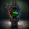 Black Goldeneye 007 Bond Q-Watch Gamer Watch