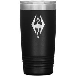 Skyrim Seal of Akatosh 20oz Tumbler - Image 1