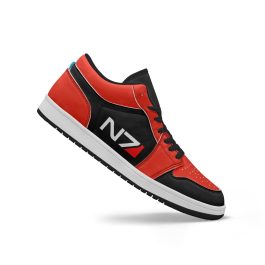 N7 Low Top Leather Sneakers - Image 4
