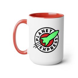 Planet Express Red Mug - Image 9