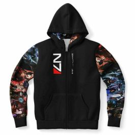 N7 Crew Zip-Up Hoodie - Image 2
