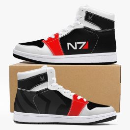 N7 High Top Leather Sneakers - Image 15