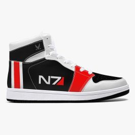 N7 High Top Leather Sneakers - Image 10