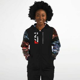N7 Crew Zip-Up Hoodie - Image 9