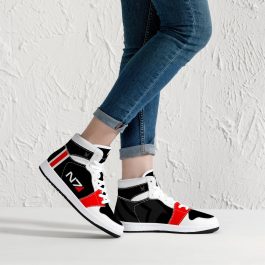 N7 High Top Leather Sneakers - Image 13