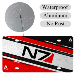 N7 Vanity License Plate - Image 5