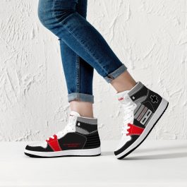 NES Controller Leather Sneakers - Image 14