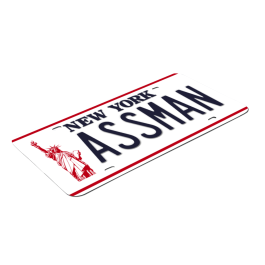 ASSMAN License Plate - Image 2