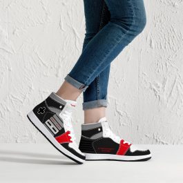 NES Controller Leather Sneakers - Image 13