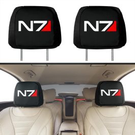 N7 Logo Headrest Covers - Image 4